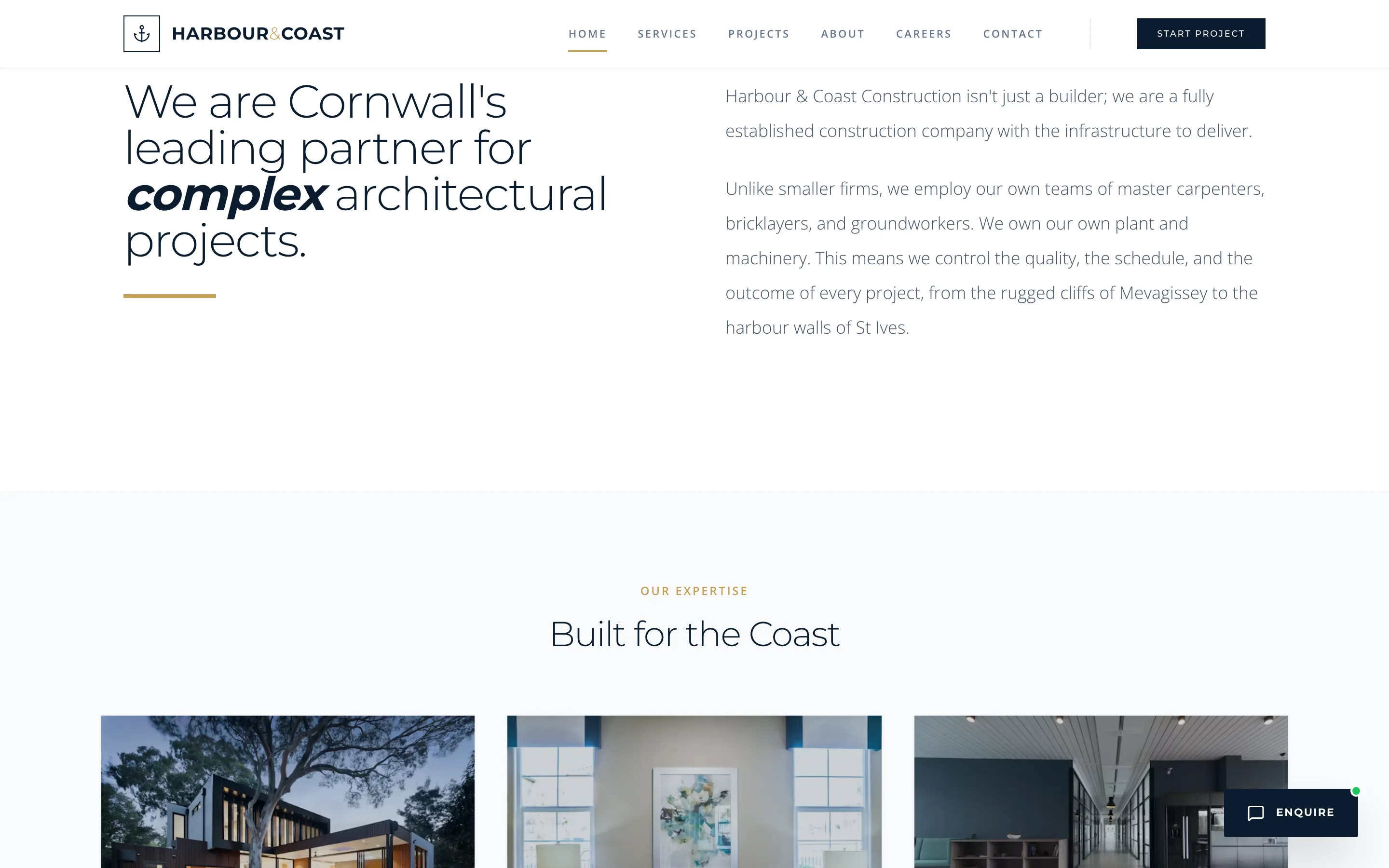 Harbour & Coast — Construction build, screen 2