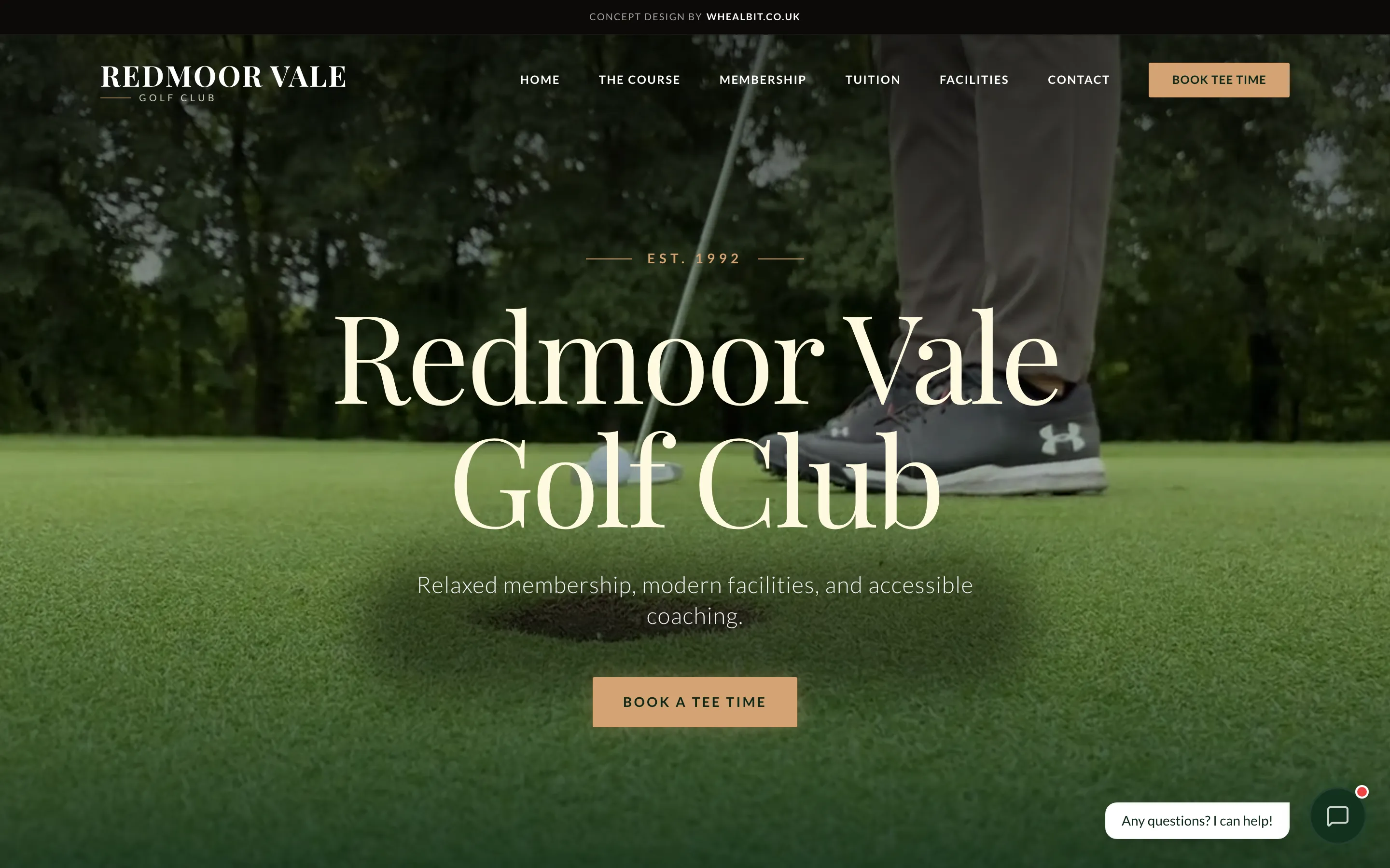 Redmoor Vale website