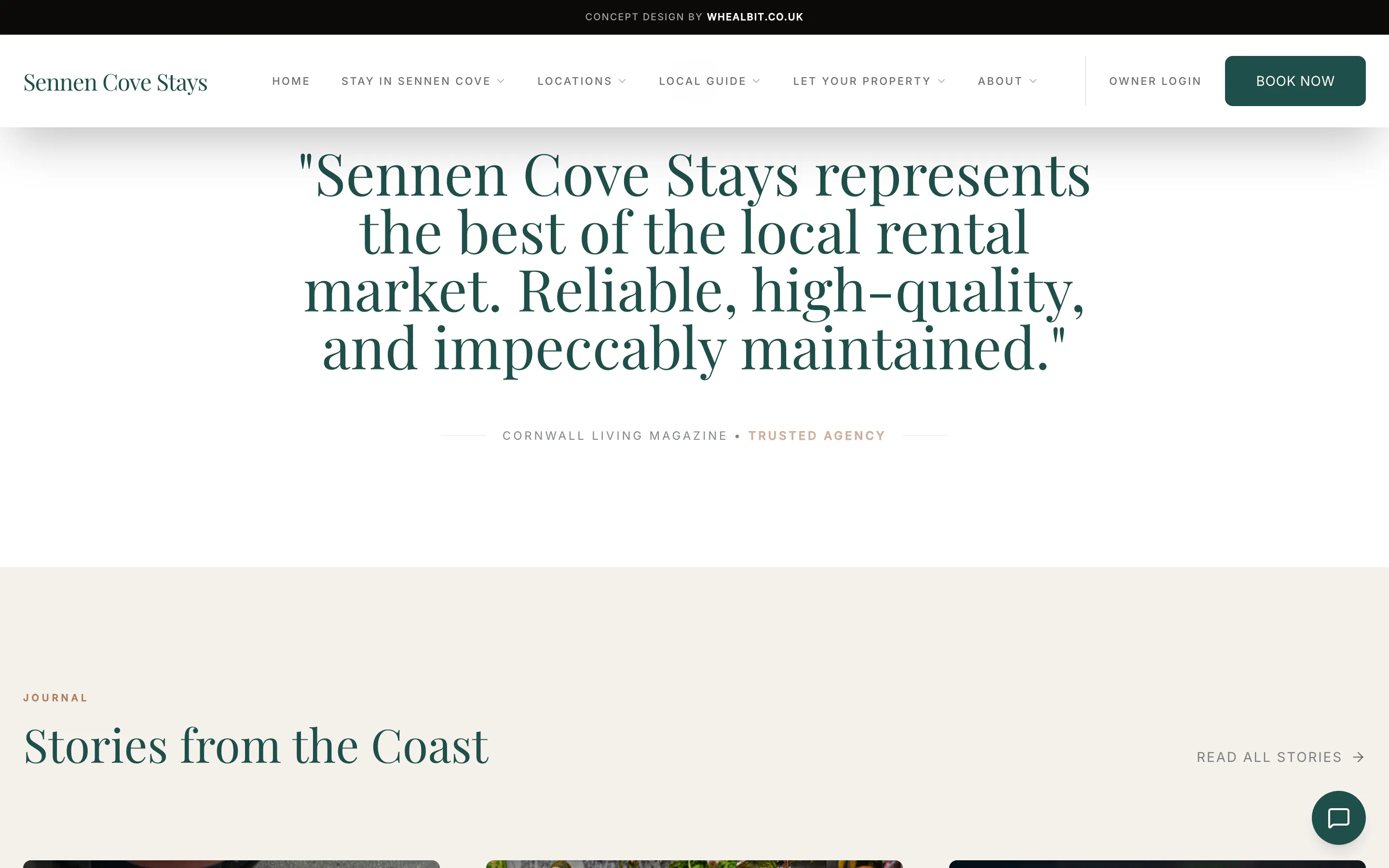 Sennen Cove Stays: Holiday lets build, screen 4