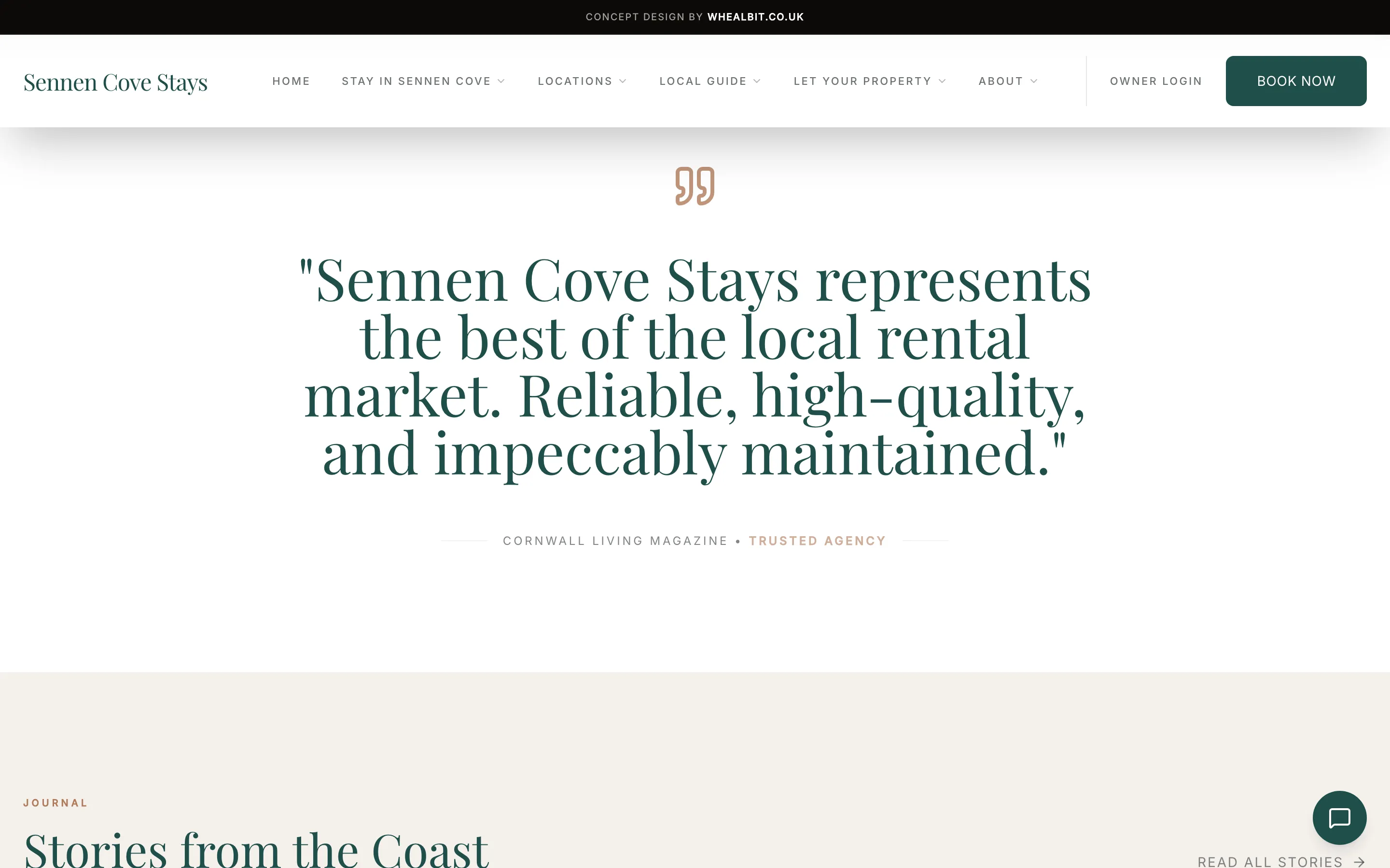 Sennen Cove Stays — Holiday lets build, screen 4