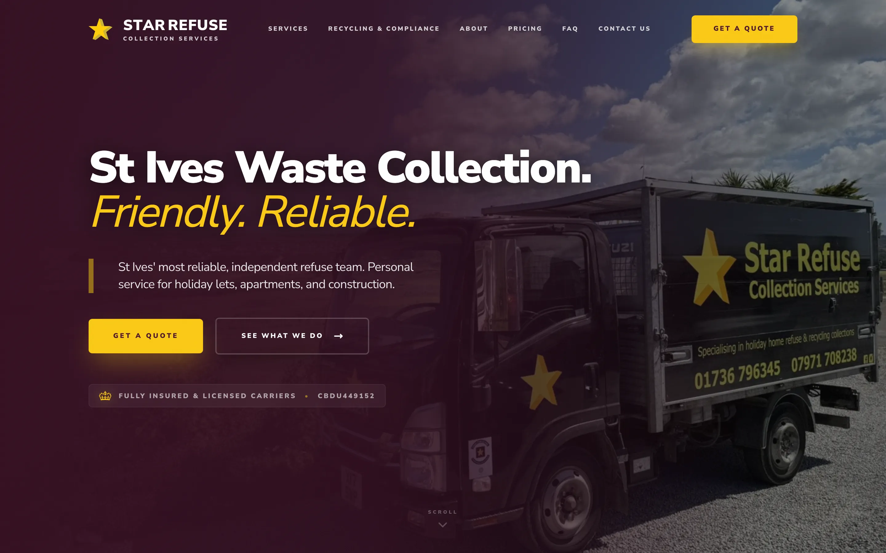 Star Refuse website