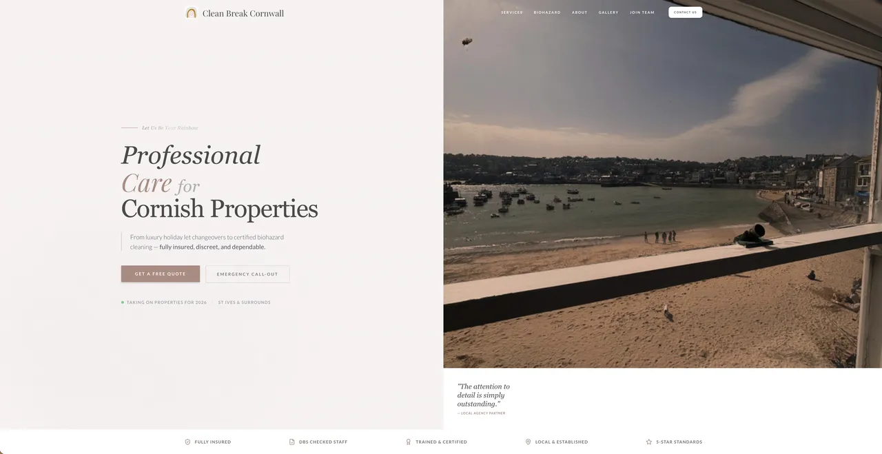 Clean Break Cornwall